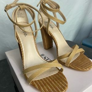 Natural colored JustFab Sandals